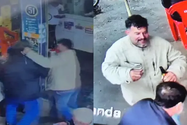 O crime ocorreu em um bar de Maring&aacute; e foi registrado por c&acirc;meras de seguran&ccedil;a. 