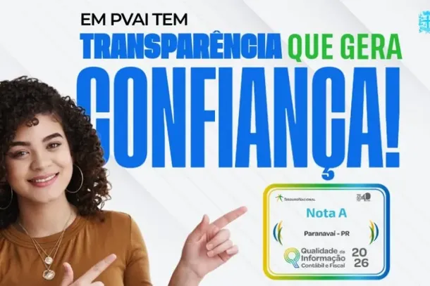 Paranava&iacute; recebe Nota A no ranking nacional da Secretaria do Tesouro.