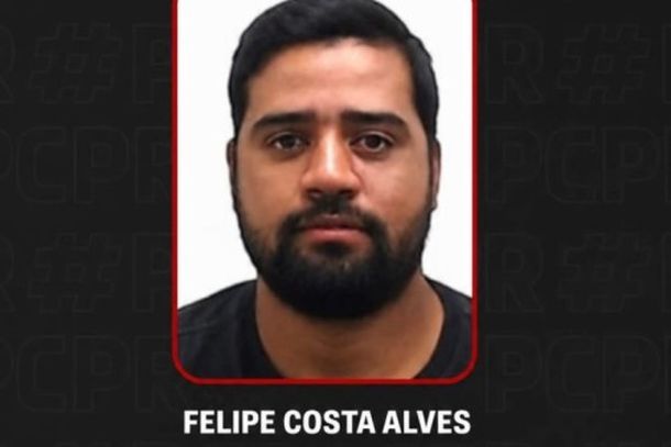 Pol&iacute;cia Civil divulga foto de homem procurado por tortura, c&aacute;rcere privado e viol&ecirc;ncia dom&eacute;stica em Terra Rica.