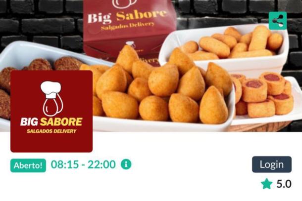 Big Sabore lan&ccedil;a card&aacute;pio digital para pedidos r&aacute;pidos e personalizados