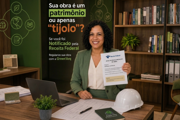 Recebeu uma notifica&ccedil;&atilde;o da Receita Federal? Regularize sua obra e evite multas