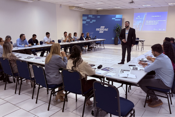 Encontro promovido pelo Sebrae reuniu gestores municipais para fortalecer o planejamento, qualificar contrata&ccedil;&otilde;es p&uacute;blicas e incentivar o desenvolvimento local.