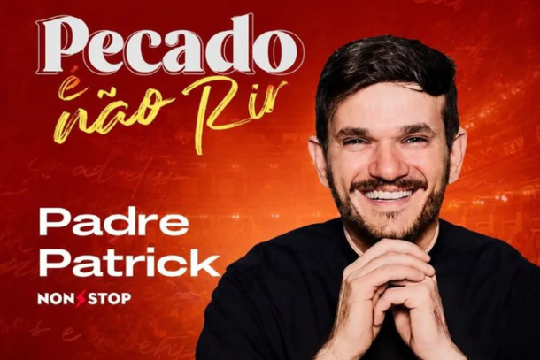 Padre Patrick em Maring&aacute; - Pecado &eacute; n&atilde;o rir (Foto: Reprodu&ccedil;&atilde;o)
