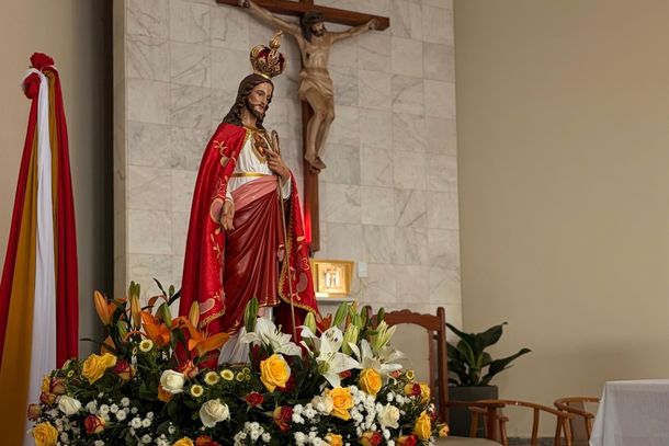 Festa do Sagrado Cora&ccedil;&atilde;o de Jesus re&uacute;ne mais de 2 mil pessoas em Mandiocaba (Fonte: Reprodu&ccedil;&atilde;o Comiss&atilde;o Organizadora)