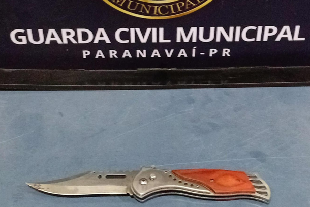 Suspeito tentou fugir ao perceber a presen&ccedil;a da Guarda Civil Municipal, mas foi alcan&ccedil;ado pelos agentes.