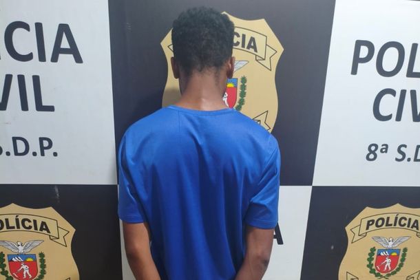 Segundo a Pol&iacute;cia Civil, suspeito teria cometido dois furtos e tentado arrombar outros estabelecimentos no Jardim S&atilde;o Jorge.