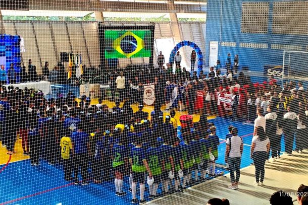  Competi&ccedil;&otilde;es seguem at&eacute; o dia 21 de agosto e promovem integra&ccedil;&atilde;o, esporte e desenvolvimento entre estudantes da rede municipal.