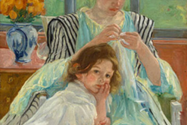Sobre os crimes perfeitos da inf&acirc;ncia (Fonte: Mary Cassat &ndash; Young Mother (1900)