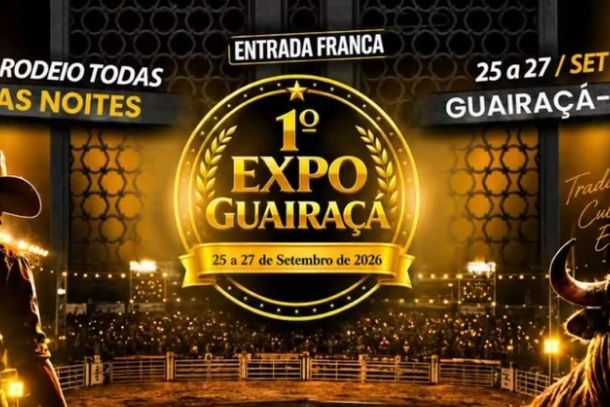 1&ordf; ExpoGuaira&ccedil;&aacute; come&ccedil;a nesta sexta-feira com rodeio e shows