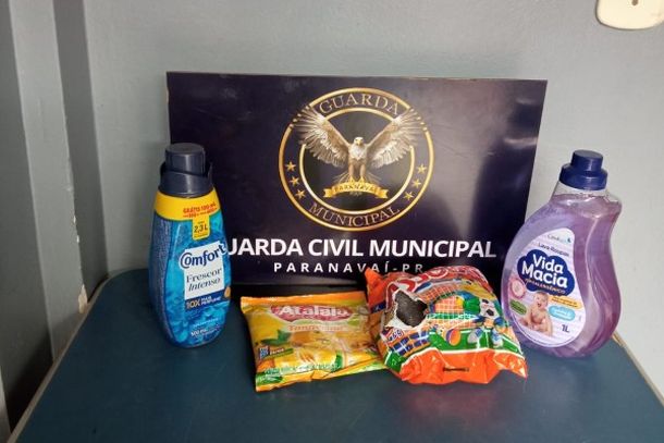A&ccedil;&atilde;o r&aacute;pida da Guarda Civil Municipal possibilitou a localiza&ccedil;&atilde;o da suspeita e a recupera&ccedil;&atilde;o de parte dos produtos