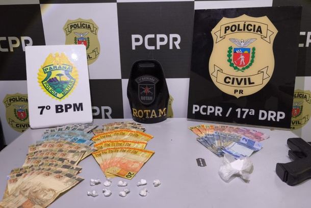 Os materiais apreendidos e o homem foram encaminhados &agrave; Delegacia de Pol&iacute;cia Civil de Tapejara, onde foram realizados os procedimentos de pol&iacute;cia judici&aacute;ria.
