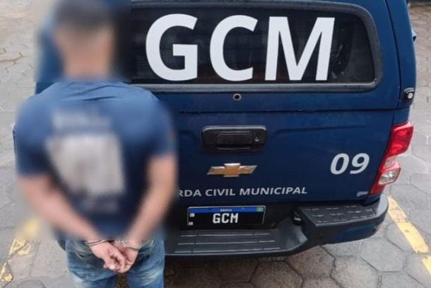 GCM de Paranava&iacute; prende homem condenado por les&atilde;o corporal