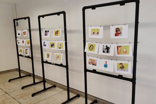 O visitante pode conhecer o universo das express&otilde;es populares e seus significados na Exposi&ccedil;&atilde;o &ldquo;Ao P&eacute; da Letra&rdquo;
