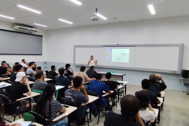 Uma das 36 atividades realizadas durante a Semana de Cursos 2026