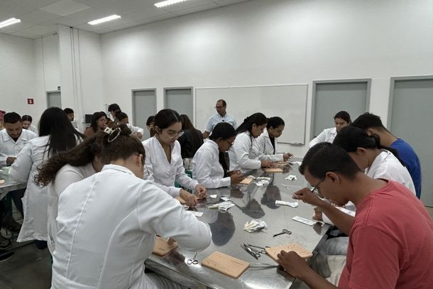 Uma das 36 atividades realizadas durante a Semana de Cursos 2026