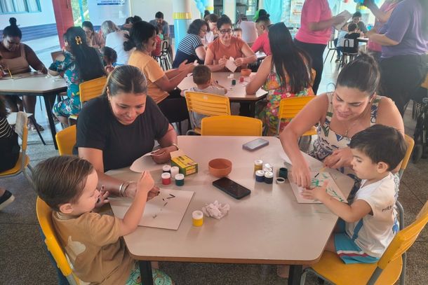 As unidades escolares abriram suas portas para que as fam&iacute;lias dos alunos participassem das diversas atividades l&uacute;dicas e pedag&oacute;gicas
