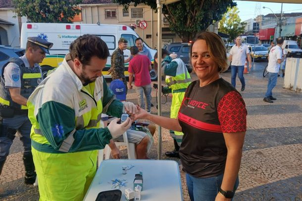 A&ccedil;&atilde;o faz parte da Campanha Maio Amarelo, cujo objetivo &eacute; a diminui&ccedil;&atilde;o dos acidentes de tr&acirc;nsito
