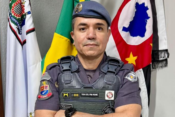 Tenente-coronel PM Ren&ecirc; Rodrigues Antonio