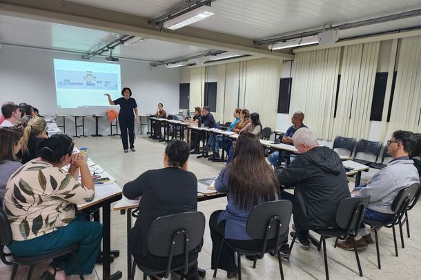 O encontro foi fundamental para explicar a metodologia do Planejamento Estrat&eacute;gico aos profissionais da Secretaria de Sa&uacute;de 