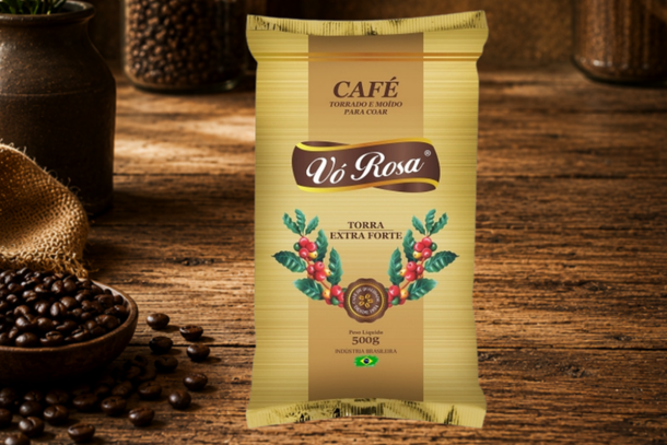 Caf&eacute; V&oacute; Rosa &eacute; sabor e qualidade em cada x&iacute;cara