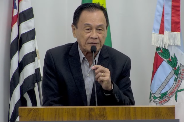Vereador M&aacute;rio Abe