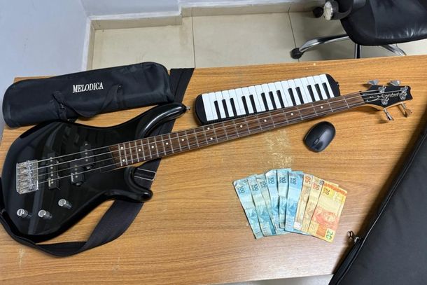 Materiais apreendidos durante opera&ccedil;&atilde;o policial