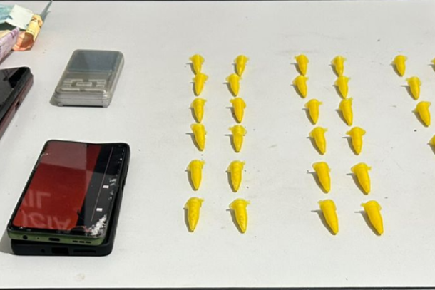 Materiais apreendidos durante opera&ccedil;&atilde;o policial
