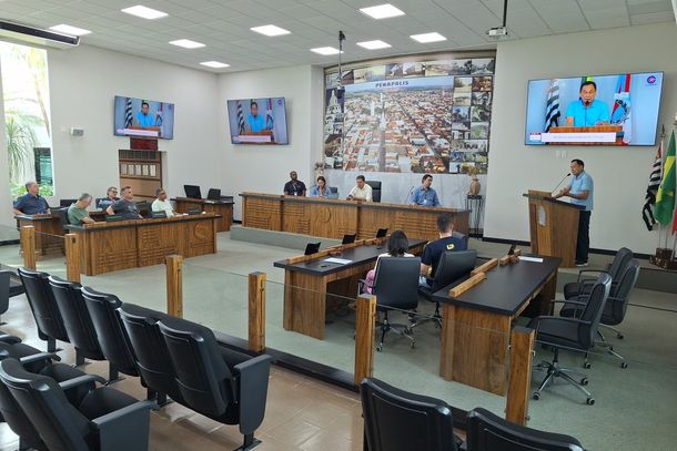 Reuni&atilde;o entre vereadores e representantes da CPFL  ocorreu ter&ccedil;a-feira na C&acirc;mara Municipal de Pen&aacute;polis