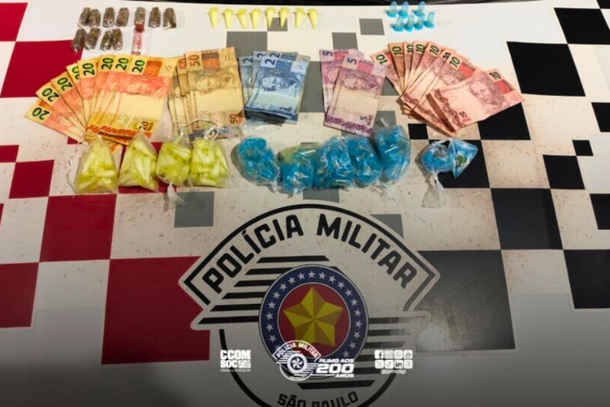 A&ccedil;&atilde;o da Pol&iacute;cia Militar em Bofete resultou na apreens&atilde;o de drogas e pris&atilde;o de suspeitos. 