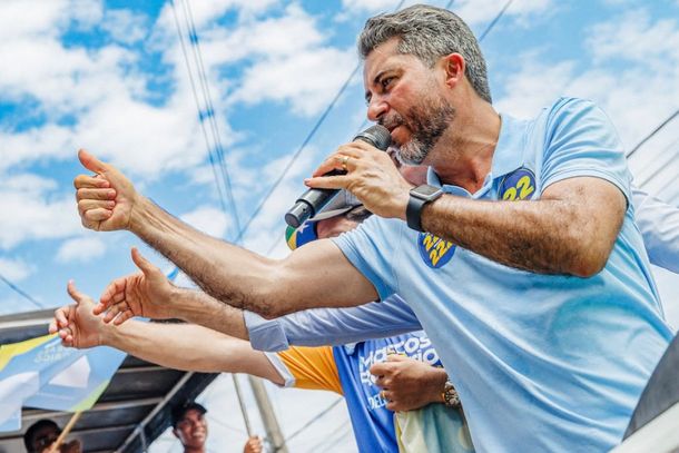 Marcos Rog&eacute;rio chega a 49,3% na convers&atilde;o para votos v&aacute;lidos da Quaest em Rond&ocirc;nia