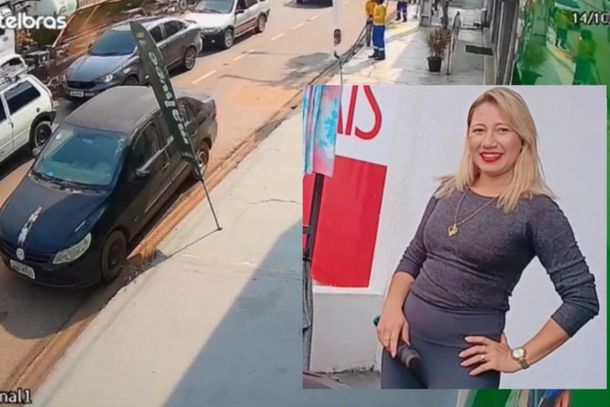 Mulher morre atropelada por caminh&atilde;o ap&oacute;s queda de moto na Av. Carlos Gomes