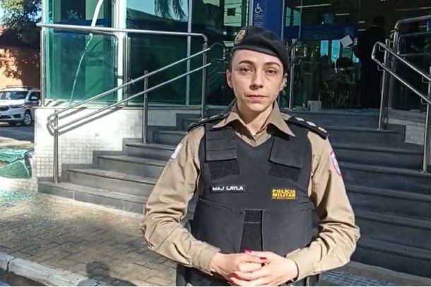 A porta-voz da PMMG, Major Layla Brunella, atualizou as informa&ccedil;&otilde;es na manh&atilde; desta sexta-feira (24)