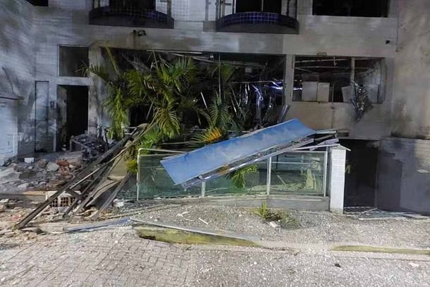 Tiros disparados contra o Santander e Caixa explodida na madrugada 