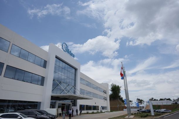 A unidade da Midea em Pouso Alegre foi alvo de protestos esta semana 