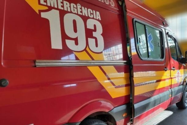 O socorro &agrave; v&iacute;tima foi feito pelo Corpo de Bombeiros Militar
