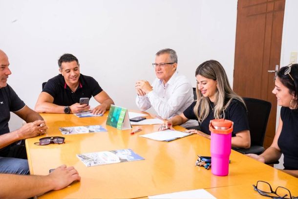 Os acertos sobre o evento foram tratados entre representantes da Liga e o prefeito Coronel Dimas 