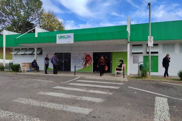 A crian&ccedil;a foi levada para atendimento m&eacute;dico numa UPA em Po&ccedil;os de Caldas 