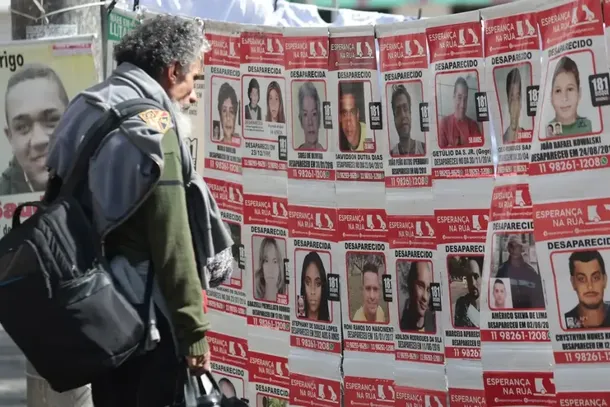 A campanha &eacute; nacional em busca de pessoas desaparecidas 