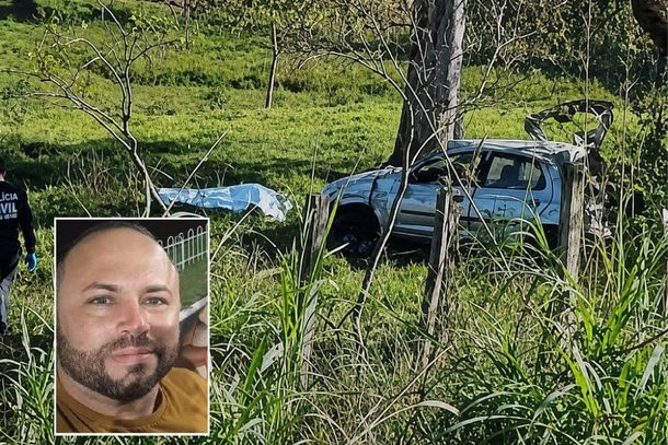 F&aacute;bio Lima, morreu na madrugada deste domingo (2) ap&oacute;s um grave acidente na rodovia MGC-383
