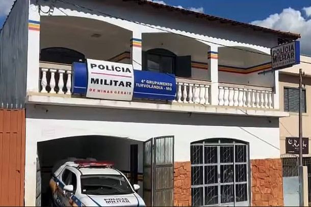 O agressor foi levado para a Delegacia de Turvol&acirc;ndia 
