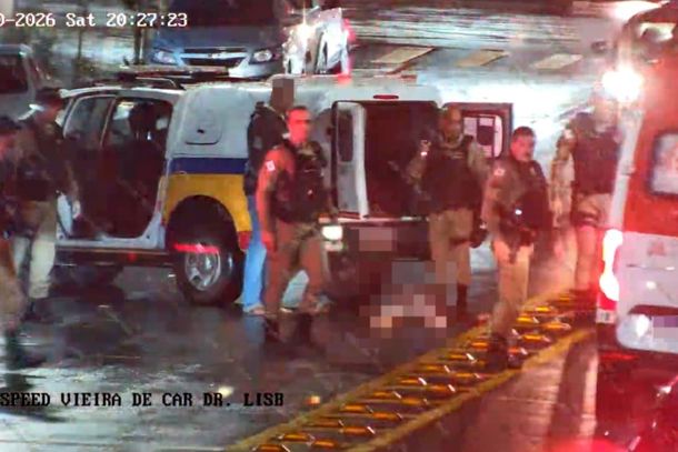 Imag4ens captadas por c&acirc;meras do CIDS ajudaram na identifica&ccedil;&atilde;o e acompanhamento do casal de agressores 
