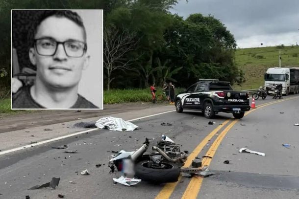  Christian Luis Rodrigues, de 34 anos, faleceu no local