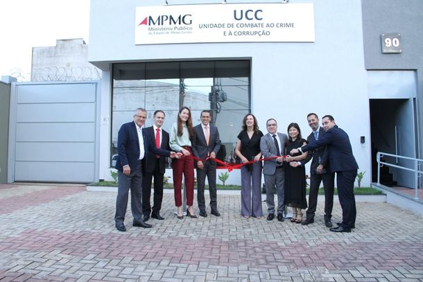 A cerim&ocirc;nia de inaugura&ccedil;&atilde;o foi realizada no audit&oacute;rio da sede da Promotoria de Justi&ccedil;a de Pouso Alegre e contou com a presen&ccedil;a de autoridades e convidados 