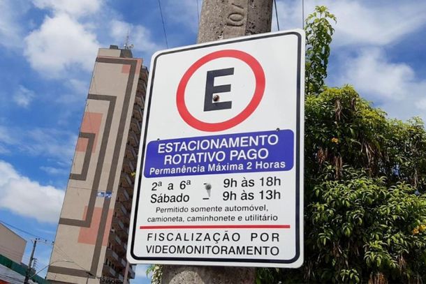 O servi&ccedil;o de Zona Azul deixa de ser operado temporariamente 
