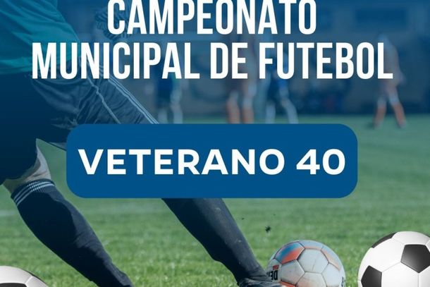 ⚽Inscrições estão abertas para o Campeonato Municipal de Futebol