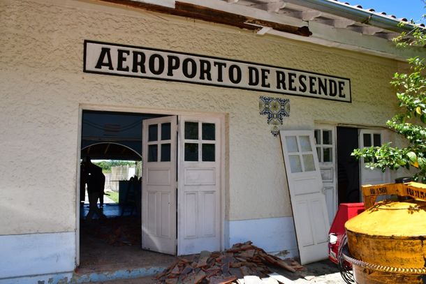 Aeroporto de Resende recebe obras para retomar voos comerciais