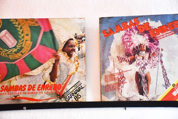 Exposi&ccedil;&atilde;o apresenta capas de discos de vinil que relembra momentos do Carnaval