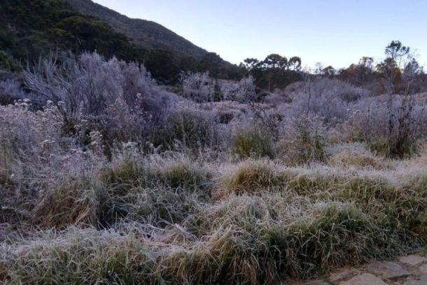 Term&ocirc;metros registraram -6,8&ordm;C na Esta&ccedil;&atilde;o meteorol&oacute;gica do Campo Belo 