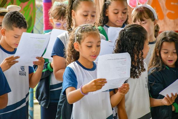 indicador mede o percentual de crian&ccedil;as que conseguem ler e escrever de forma adequada na idade certa