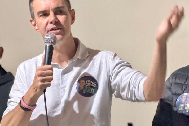 Diogo Balieiro Diniz conquistou a vaga para deputado federal neste domingo